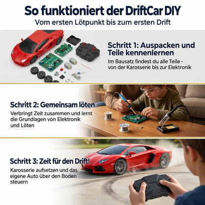 DriftCar DIY – so funktioniert's in drei Schritten