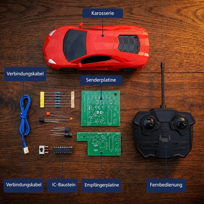 DriftCar DIY – Teile im Bausatz