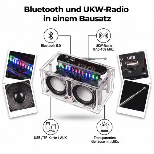 ElektroRadio – Bluetooth und UKW-Radio in einem Bausatz