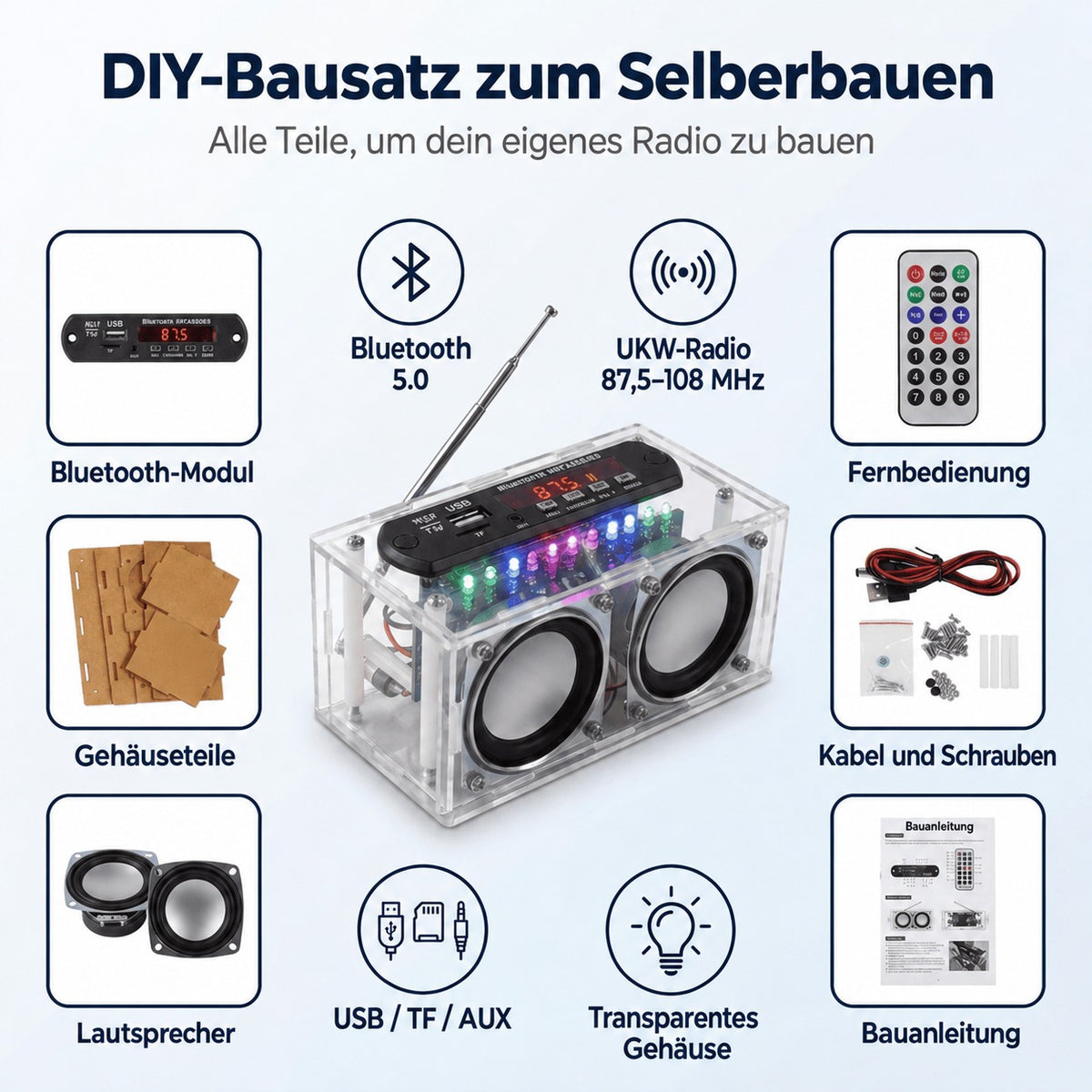 ElektroRadio – DIY-Bausatz zum Selberbauen