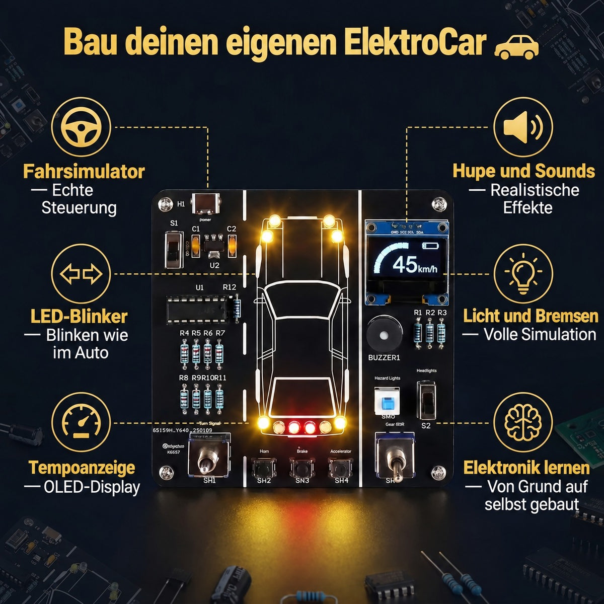 ElektroCar – Funktionen im Überblick