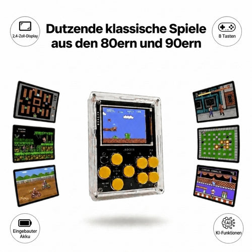 PixelBot AI – Dutzende klassische Spiele aus den 80ern und 90ern