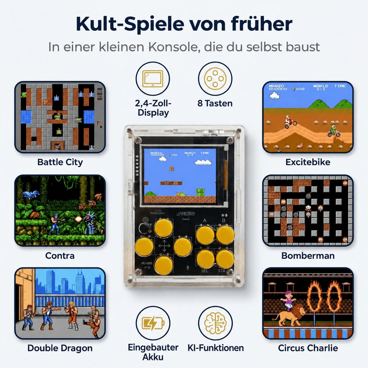 PixelBot AI – Kult-Spiele von früher