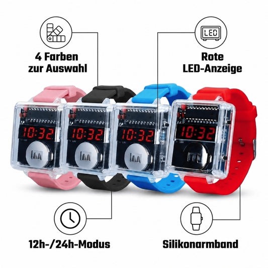 PixelWatch – 4 Farben zur Auswahl