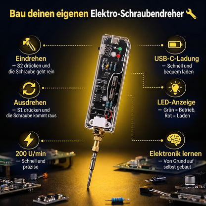 Elektro-Schraubendreher DIY – Funktionen im Überblick